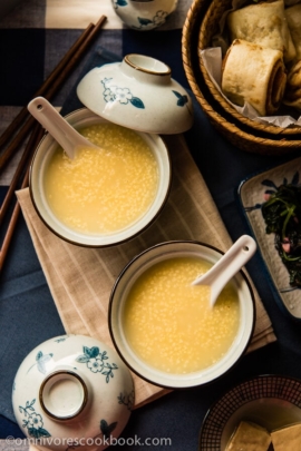 Millet Porridge (小米粥) - an easy, comforting, and versatile side that takes only 30 minutes to make | omnivorescookbook.com