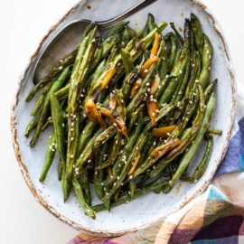 Try using this method to cook green beans for Thanksgiving this year and say goodbye to dull tasting side dishes!