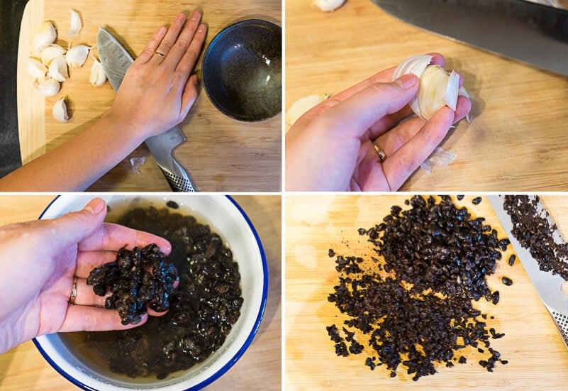 Homemade Black Bean Sauce Cooking Process