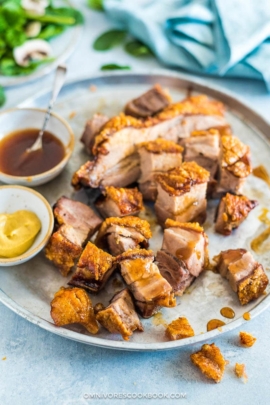 Try slow-roasting to create melt-in-the-mouth tender and juicy siu yuk with a perfect, crispy crackling. It is easier than you thought!