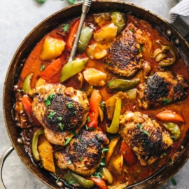 African Chicken (Macanese One-Pan Chicken Curry, 非洲鸡) | One Pot | Recipes | Chicken | curry | Easy | Coconut | Healthy | Casserole | Thighs | Baked | Stew | Peanut Butter