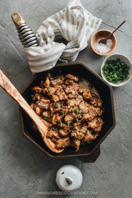 Create crispy, juicy, and tender restaurant-style orange beef using the cheapest cuts, and learn to make a super aromatic sauce that’s tastier and healthier than takeout. #chinese #beef #recipes #glutenfree #takeout