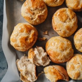 Homemade bolo bao