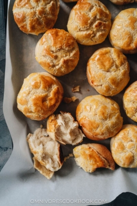 Homemade bolo bao