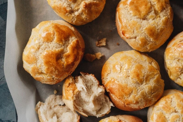 Homemade bolo bao