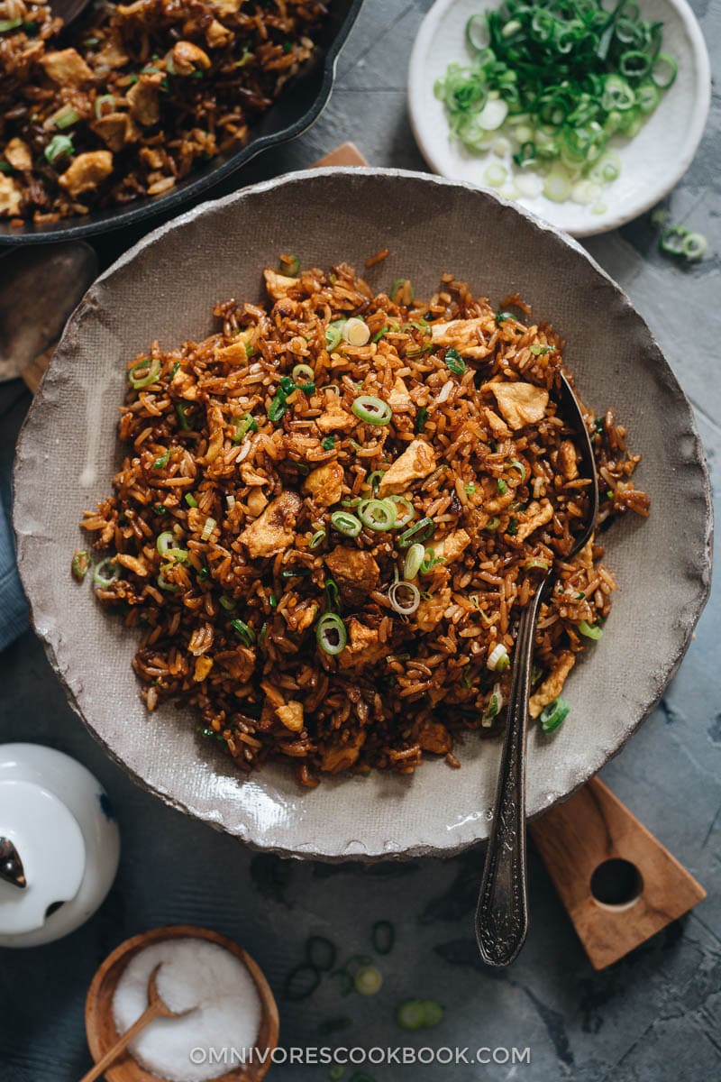 Fried rice in a bowl