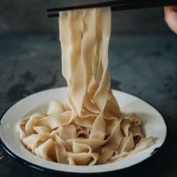 These freshly made hand-pulled noodles are springy and meaty, with a chewy mouthfeel that you’ll never get from dried noodles. Learn all the secrets of hand-pulled noodles so you can easily make them at home without fail! {Vegan}