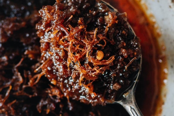 XO sauce close-up