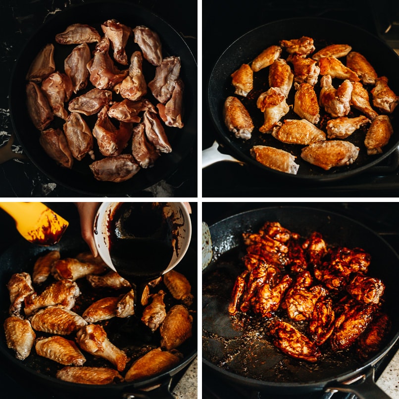 How to make Chinese sticky wings