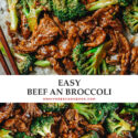 This beef and broccoli is a popular Chinese take-out meal and it's also easy enough to make at home. It's also healthier than most take-out meal options. With juicy tender beef and crisp broccoli brought together in a rich brown sauce, this quick dinner is as colorful as it is delicious. Serve it over hot rice for an authentic Chinese take-out dinner. {Gluten-Free Adaptable}