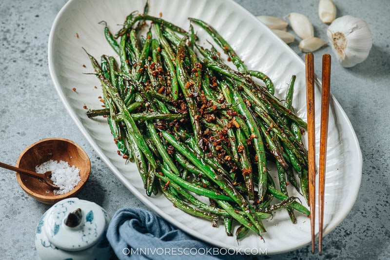 Chinese Garlic Green Beans