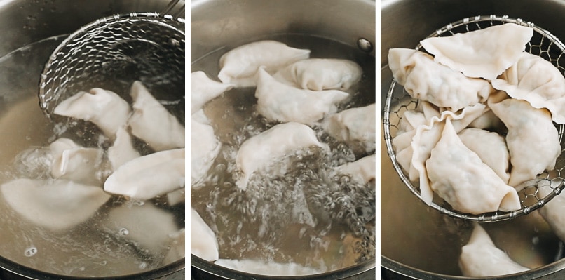 How to boil dumplings