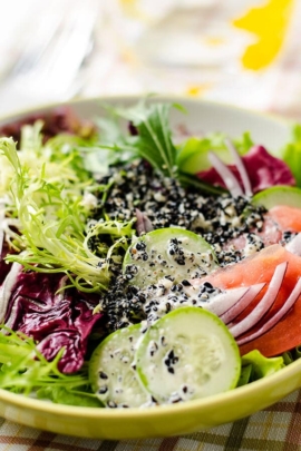 Black Sesame Salad Dressing | omnivorescookbook.com