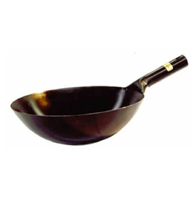 14" Japanese Style Steel Wok