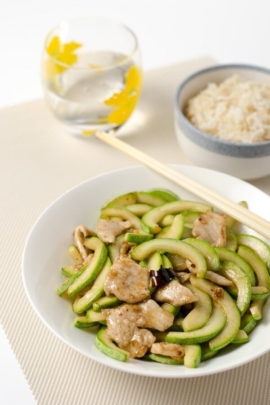 Zucchini and Pork Stir-Fry | Omnivore's Cookbook